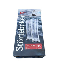 Laden Sie das Bild in den Galerie-Viewer, Segelglas 2er Set der „Störtebeker“ - Brauerei 0,5l