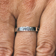 Laden Sie das Bild in den Galerie-Viewer, DUR Schmuck: Ring "Insel Rügen" der Silberring, 925er Sterlingsilber, oxidiert, 5 Motive, R5959