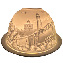 Laden Sie das Bild in den Galerie-Viewer, Porzellan Windlicht "Insel Rügen“