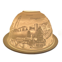 Laden Sie das Bild in den Galerie-Viewer, Porzellan Windlicht "Insel Rügen“