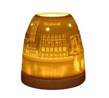 Laden Sie das Bild in den Galerie-Viewer, Porzellan Windlicht, Teelicht, Mini - Iglu "Stralsund" MI551