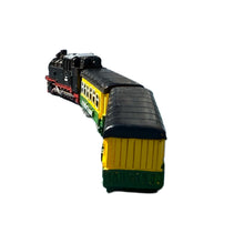 Laden Sie das Bild in den Galerie-Viewer, Miniaturmodell „Rasender Roland“, Standmodell, Lokomotive mit Personenwagen