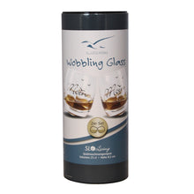 Laden Sie das Bild in den Galerie-Viewer, Wobbling Glas „Moin“ - 2er Set Das Glas wackelt, kippt aber nicht um.