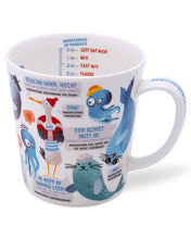 Laden Sie das Bild in den Galerie-Viewer, Tasse Becher „Strandschnack“, 943013