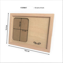 Laden Sie das Bild in den Galerie-Viewer, Bilderrahmen „Sohn“, Holzbilderrahmen, Fotorahmen,