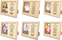 Laden Sie das Bild in den Galerie-Viewer, Bilderrahmen „Sohn“, Holzbilderrahmen, Fotorahmen,