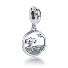 Laden Sie das Bild in den Galerie-Viewer, Inselsilber: Anhänger, Charm "Ostseebad Binz", 925er Silber, KA38OX