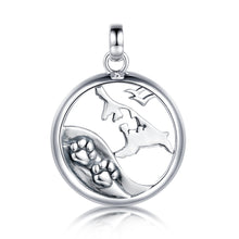 Laden Sie das Bild in den Galerie-Viewer, Anhänger, "Mein Hund und ich auf Usedom", 925er Silber, KA40OX