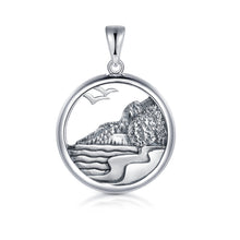 Laden Sie das Bild in den Galerie-Viewer, Inselsilber: Anhänger, "Königsstuhl", 925er Silber, KA55OX