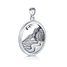 Laden Sie das Bild in den Galerie-Viewer, Inselsilber: Anhänger, "Königsstuhl", 925er Silber, KA55OX