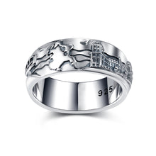 Laden Sie das Bild in den Galerie-Viewer, Inselsilber: Ring „Ostseebad Binz“ - der Binz - Ring, 925er Silber, silber, KA57OX