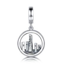 Laden Sie das Bild in den Galerie-Viewer, Inselsilber: Anhänger, Charm "Ostseebad Baabe", 925er Silber, KA63OX