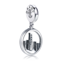 Laden Sie das Bild in den Galerie-Viewer, Inselsilber: Anhänger, Charm "Ostseebad Baabe", 925er Silber, KA63OX