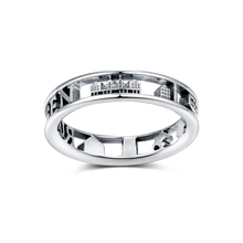 Laden Sie das Bild in den Galerie-Viewer, Inselsilber: Ring „Insel Rügen“ der 3D - Rügen - Ring, schmal, 925er Silber, KA65OX