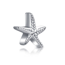 Laden Sie das Bild in den Galerie-Viewer, Inselsilber: Charm “Seestern“, Mini-Einlage für befüllbare Anhänger, 925er Sterlingsilber, KA69