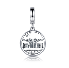 Laden Sie das Bild in den Galerie-Viewer, Inselsilber: Anhänger, Charm "Sassnitz", 925er Silber, KA74OX