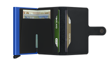 Laden Sie das Bild in den Galerie-Viewer, SECRID: Miniwallet, Portemonnaie, Wallet, Kartenetui, matte Black & Blue