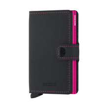 Laden Sie das Bild in den Galerie-Viewer, SECRID: Miniwallet, Portemonnaie, Wallet, Kartenetui, matte Black & Fuchsia