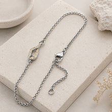 Laden Sie das Bild in den Galerie-Viewer, DUR Schmuck: Armband "Forever" mit Strandsand, Edelstahl, STB1005SA