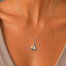 Laden Sie das Bild in den Galerie-Viewer, DUR Schmuck: Kette "Sailor" mit Strandsand, Edelstahl, STN1019SA
