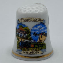 Laden Sie das Bild in den Galerie-Viewer, Souvenir Fingerhut „Ostseebad Göhren“