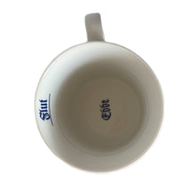 Laden Sie das Bild in den Galerie-Viewer, Porzellan - Namensbecher mit Wunschnamen, indisch blau - Design, jeder Name ist möglich, Gravurbecher