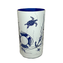 Laden Sie das Bild in den Galerie-Viewer, Glas Windlicht, Twinkle Medium, „Unterwasserwelt"