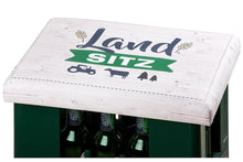 Laden Sie das Bild in den Galerie-Viewer, Bierkasten Sitzpolster, Sitzkissen, Biersitz, Abdeckung für Bierkiste, Auflage „Landsitz“