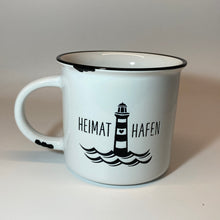 Laden Sie das Bild in den Galerie-Viewer, Tasse „Heimathafen“ Vintagebecher