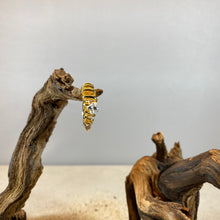 Laden Sie das Bild in den Galerie-Viewer, DUR Schmuck: Ring "Biene" 925er Silber, vergoldet R5491