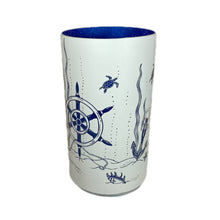 Laden Sie das Bild in den Galerie-Viewer, Glas Windlicht, Twinkle Medium, „Unterwasserwelt"
