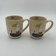 Laden Sie das Bild in den Galerie-Viewer, Große Tasse, Keramik, „Möwe“ mit Wunschnamen - Jeder Name ist möglich!