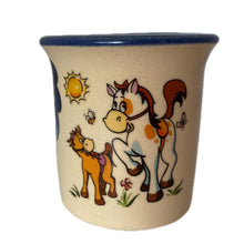 Laden Sie das Bild in den Galerie-Viewer, Eierbecher / Schnapsglas „Pferde“ mit Wunschnamen - Jeder Name ist möglich!