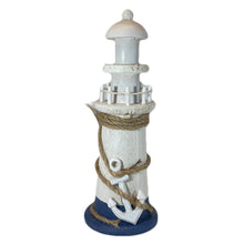 Laden Sie das Bild in den Galerie-Viewer, Holzleuchtturm „Anker“, klein