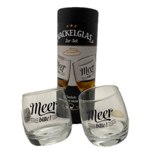 Laden Sie das Bild in den Galerie-Viewer, Wackelglas „Meer bitte!“