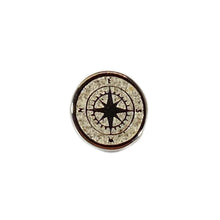 Laden Sie das Bild in den Galerie-Viewer, DUR Schmuck: Element "Kompass" mit Strandsand F246