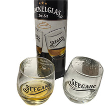 Laden Sie das Bild in den Galerie-Viewer, Wackelglas „Seegang“