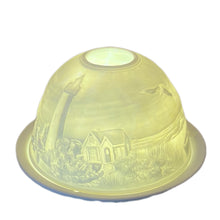 Laden Sie das Bild in den Galerie-Viewer, Porzellan Windlicht, „auf See"