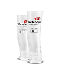Laden Sie das Bild in den Galerie-Viewer, Segelglas, alkoholfrei, 2er Set der „Störtebeker“ - Brauerei 0,3l, geeiste Optik