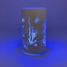 Laden Sie das Bild in den Galerie-Viewer, Glas Windlicht, Twinkle Medium, „Unterwasserwelt"