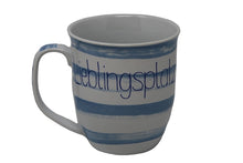 Laden Sie das Bild in den Galerie-Viewer, Tasse, Becher „Lieblingsplatz“ Porzellan
