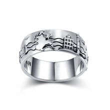 Laden Sie das Bild in den Galerie-Viewer, Inselsilber: Ring „Insel Rügen“ der Rügen - Ring, 925er Silber, KA09OX