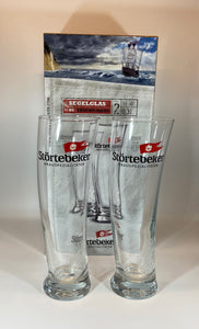 Segelglas  2er Set der „Störtebeker“ - Brauerei 0,3l