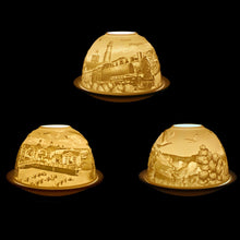 Laden Sie das Bild in den Galerie-Viewer, Porzellan Windlicht "Insel Rügen“