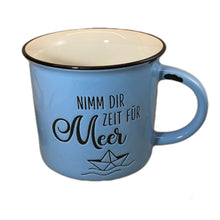 Laden Sie das Bild in den Galerie-Viewer, Tasse „Nimm Dir Zeit für Meer“