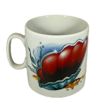 Laden Sie das Bild in den Galerie-Viewer, Tasse, Porzellan, Robbe „Meerjungfrau“ mit Wunschnamen - Jeder Name ist möglich!