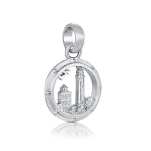 Laden Sie das Bild in den Galerie-Viewer, Inselsilber: kleiner Anhänger "Kap Arkona" 925er Silber, matt KA04