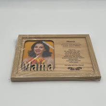 Laden Sie das Bild in den Galerie-Viewer, Bilderrahmen „Mama“, Holzbilderrahmen, Fotorahmen,