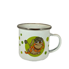 Laden Sie das Bild in den Galerie-Viewer, Emaillebecher „Moppi“, Metallbecher, emailliert