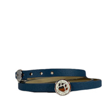 Laden Sie das Bild in den Galerie-Viewer, Lederarmband mit Sand/Steinsandelement Lucky Dog Hundepfote
